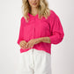 Iris Fushia Pink Lotus Silk Shirt
