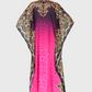 Purple Lotus Silk Dress