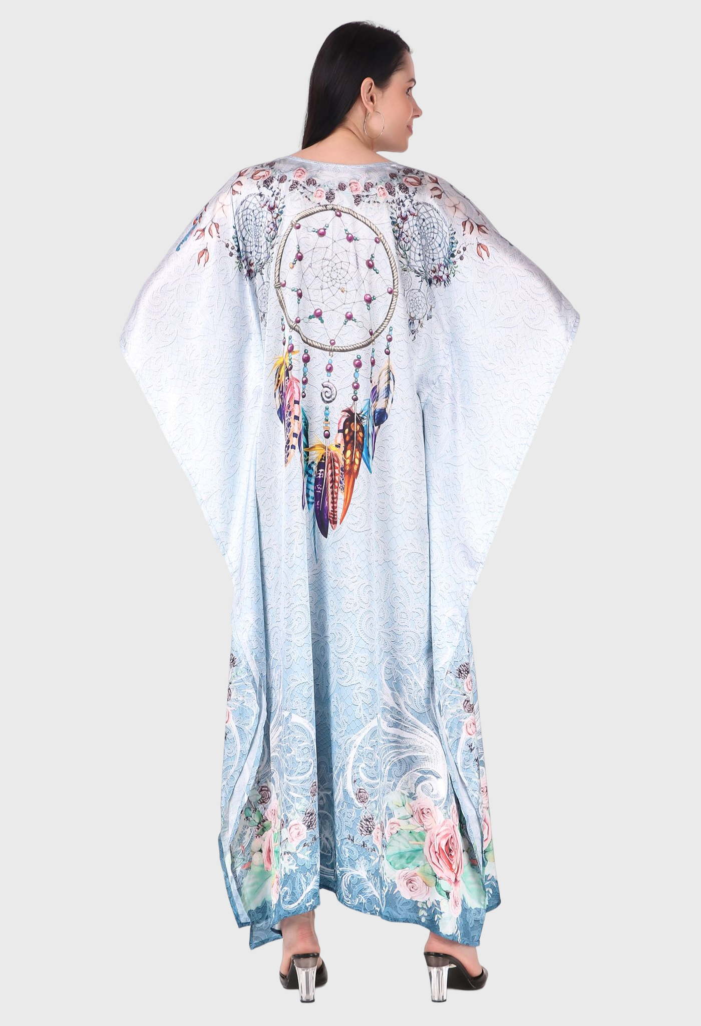 Dreamcatcher Blue Lotus Silk Dress